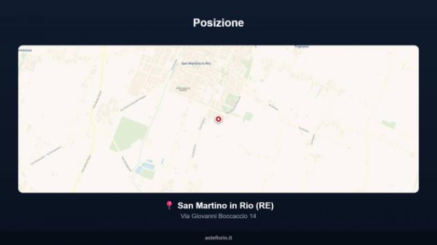 Immobile in asta di 198 m² con più di 5 locali e box auto in vendita a San Martino in Rio - Foto 17