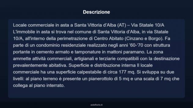 Immobile in asta di 177 m² in vendita a Santa Vittoria d'Alba - Foto 5