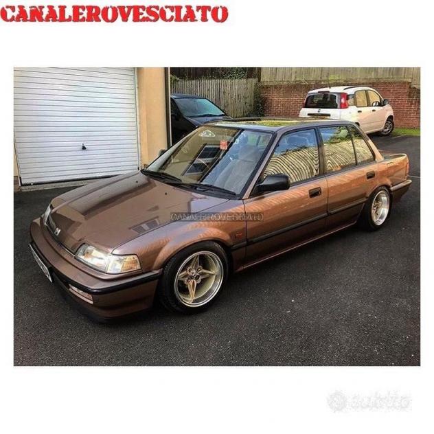 Cerchi kj 8x14 pollici 4x100 et-5 jdm style - Foto 4