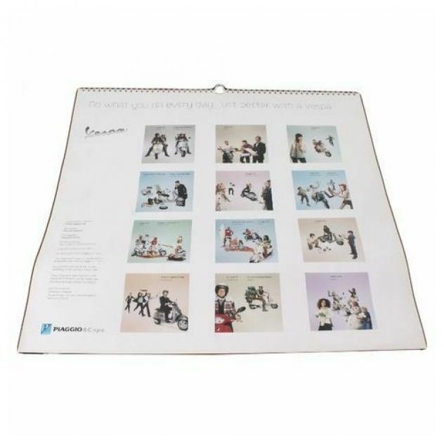 Calendario Piaggio Vespa 2004 e 2005