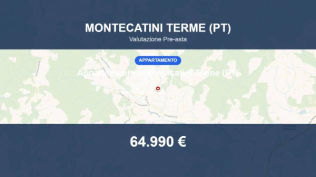 Immobile in asta di 44 m² in vendita a Montecatini-Terme