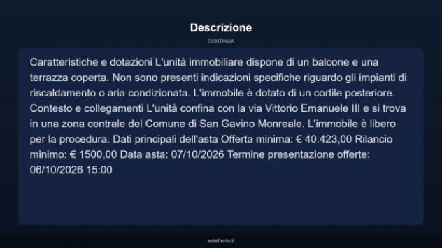 Immobile in asta di 95 m² in vendita a San Gavino Monreale - Foto 4