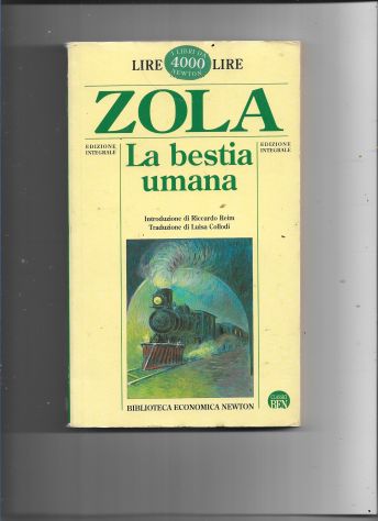 1995 LA BESTIA UMANA  EMILE ZOLA