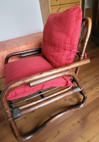 poltroncina in bambù
