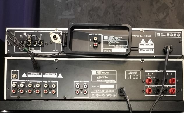 TOSHIBA SBM33 + STS33 amplificatore + sintonizzatore - Foto 4