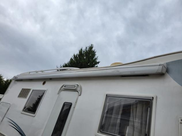 CAMPER RIMOR FORD MANSARDATO 7 POSTI DOPPIA DINETTE LETTI CASTELLO CLIMATIZZATORE GARAGE GENERALI USATO - Foto 7
