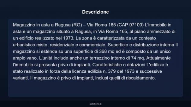 Immobile in asta di 368 m² in vendita a Ragusa - Foto 4