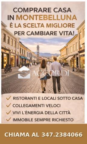 APPARTAMENTO di 4 vani e di 130 mq (MONTEBELLUNA) rif. PA320