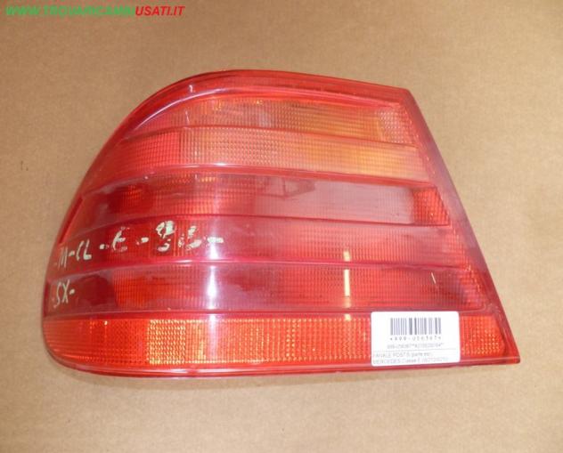 FANALE POST.S.(parte est.) MERCEDES Classe E (W210/S210) Parti elettriche Fanaleria Fanali Fanale post. sx. MERCEDES - Classe E - 01-07-1995 - 01-