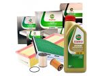 Kit Tagliando Castrol Golf VI 1.6 2.0 TDI 4 Filtri 5L Olio EDGE LongLife 3