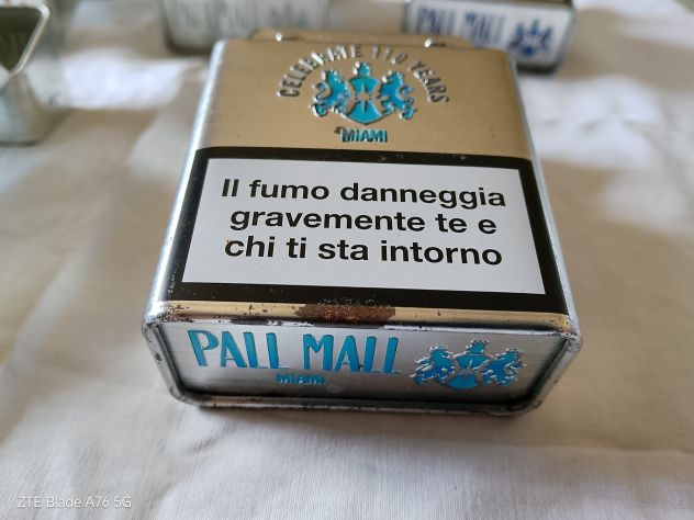 Pallmall - 5 portasigarette pall mall vuote collezione 09 completa introvabile - Foto 6