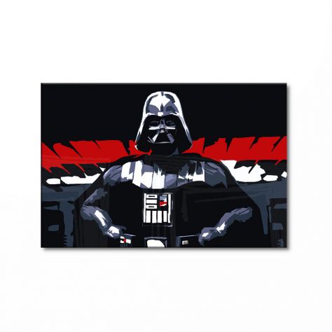 Quadro moderno Star Wars dipinto a mano pop art - Foto 2