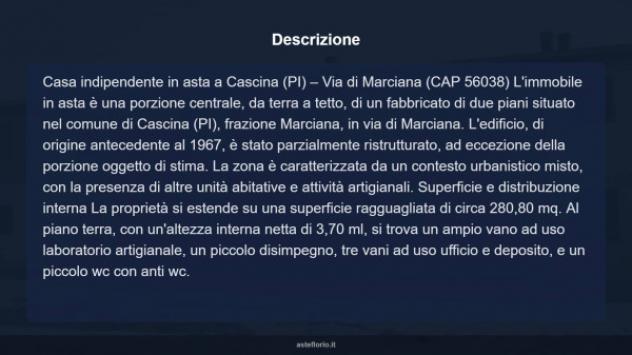 Immobile in asta di 264 m² con più di 5 locali in vendita a Cascina - Foto 18