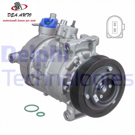 compressore aria condizionata vw golf passat touran 1K0820859F delphi TSP0155997 - Foto 5