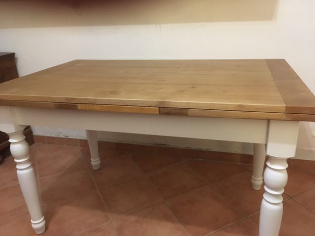 Tavolo allungabile stile country - Foto 2
