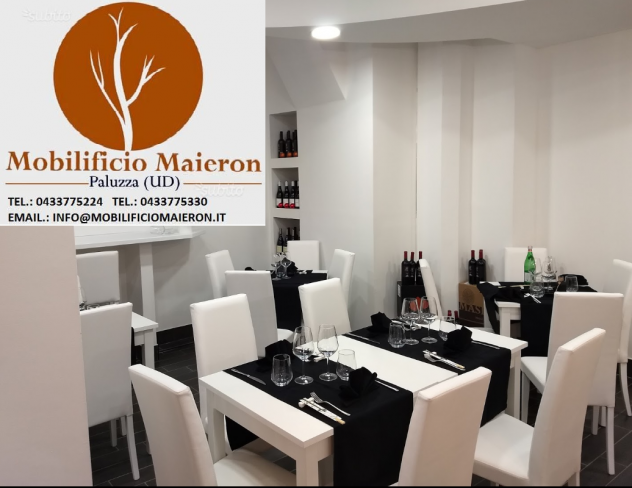 Sedie Tavoli Treviso Arredamento Bar Ristorante Pizzeria Pub Nuovi Non Usati - Foto 5