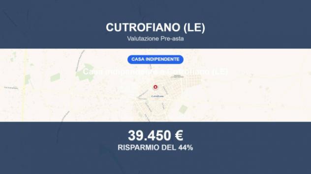 Immobile in asta di 186 m² in vendita a Cutrofiano