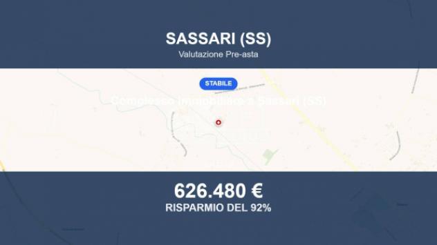 Immobile in asta di 82667 m² in vendita a Sassari