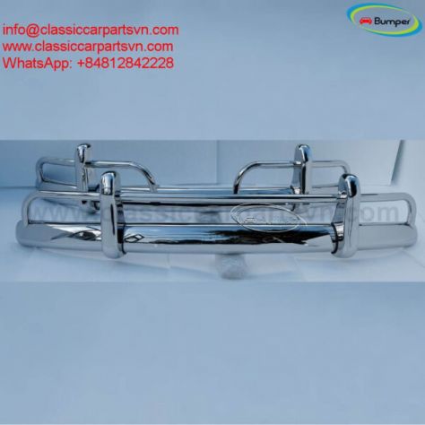 VW Beetle USA style (1955-1972) bumpers by stainless steel new - Foto 2