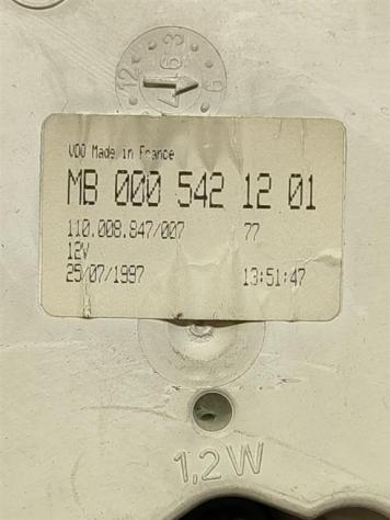 QUADRO STRUMENTI MERCEDES Sprinter 1° Serie MB0005421201 0005421201 602980 (9500) - Foto 3