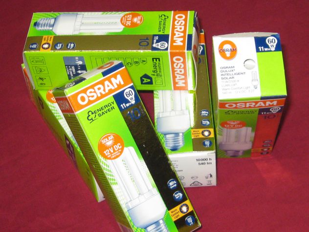 N° 5 Lampade OSRAM DULUX INTELLIGENT SOLAR(NUOVE) - Foto 2