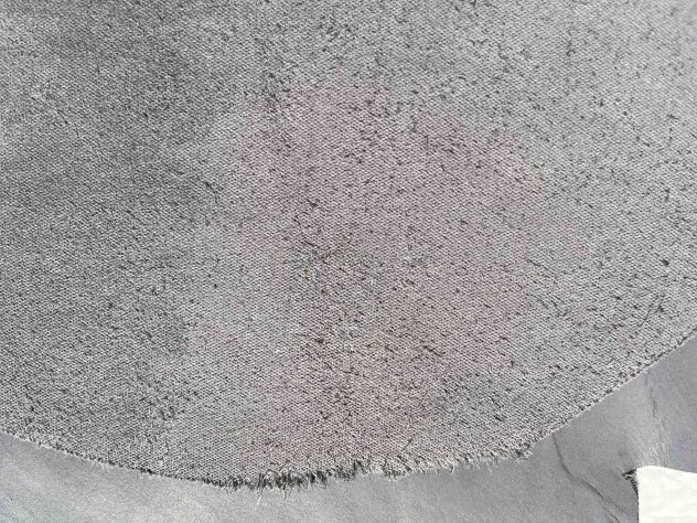 Pelle di vitello crust grigio perla per Artigianato - Foto 3
