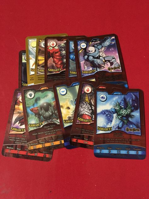 Gormiti cards