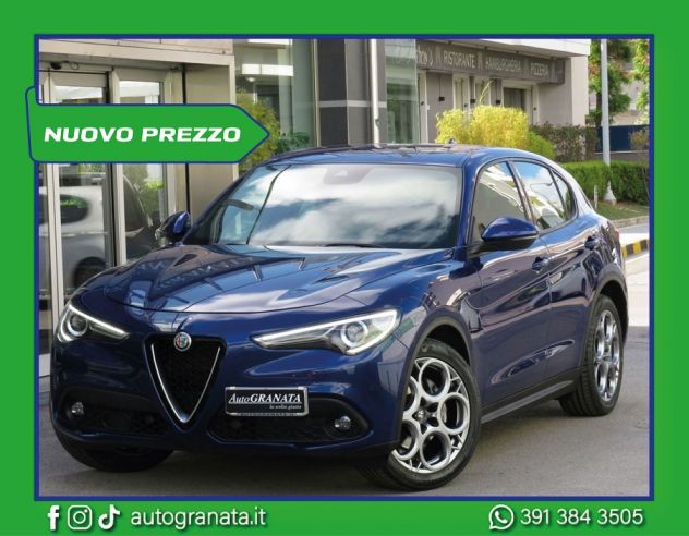 Alfa R. Stelvio 2.2 Turbod 160CV AT8 RWD Super Business Cerchi'20