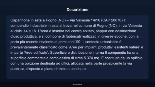 Immobile in asta di 5374 m² in vendita a Pogno - Foto 4