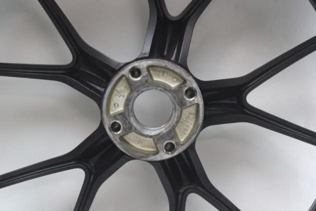 DUCATI 848 50221341A CERCHIO POSTERIORE 17X5.50 07 - 13 REAR WHEEL PICCOLI GRAFFI - Foto 8