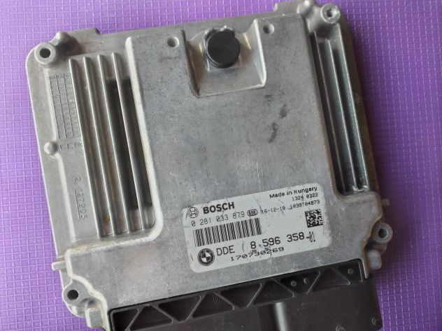 Centralina motore ECU Bosch 0281033879 DDE8596358 EDC17C50 COMPUTER BMW X3 2.0 - Foto 2