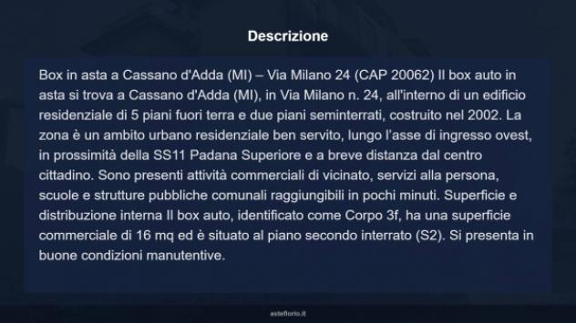 Immobile in asta di 16 m² in vendita a Cassano d'Adda - Foto 10