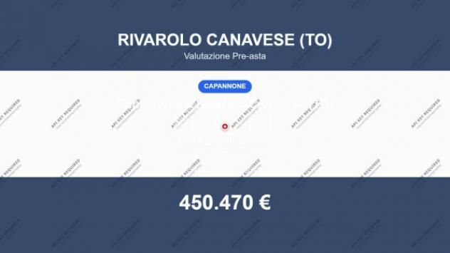 Immobile in asta di 1798 m² in vendita a Rivarolo Canavese