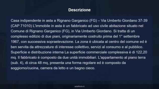 Immobile in asta di 147 m² in vendita a Rignano Garganico - Foto 17