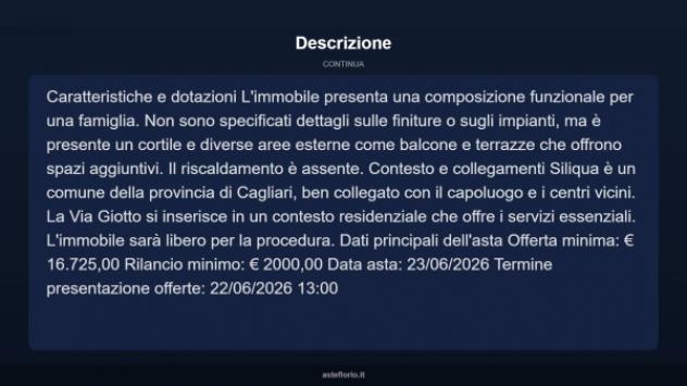 Immobile in asta di 319 m² con più di 5 locali in vendita a Siliqua - Foto 4