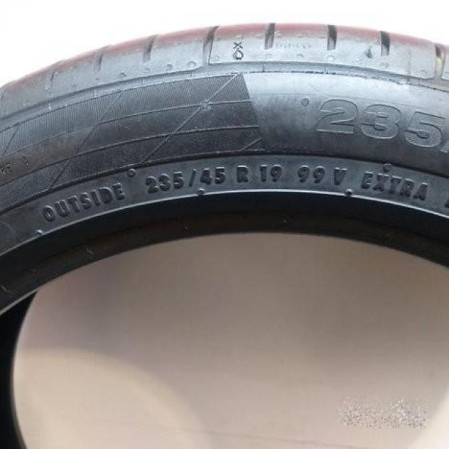2 gomme 235 45 19 continental a10671 - Foto 5