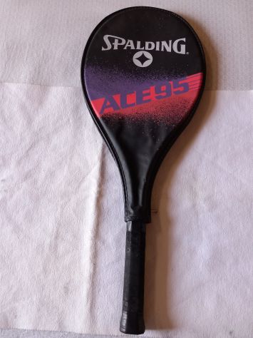 RACCHETTA DA TENNIS SPALDING ACE 95 CON CUSTODIA - Foto 6