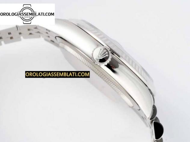 Replica Rolex DATEJUST 36 SS 116234 1:1 BEST EDITION ACCIAIO 904L QUADRANTE VERDE SUNDUST SUL BRACCIALE JUBILEE 3235 - Foto 2