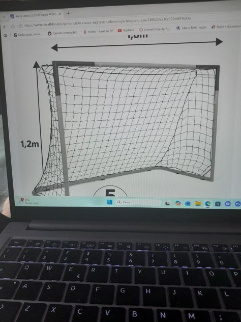 porta calcio per bambini
