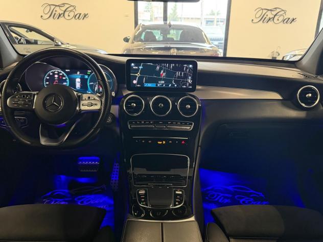 MERCEDES GLC 300D CUOPE' PREMIUM 4MATIC 2.0 245CV PELLE NAVI CAM ANNO 2023 - Foto 10