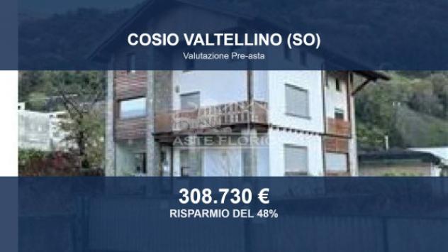 Immobile in asta di 378 m² in vendita a Cosio Valtellino