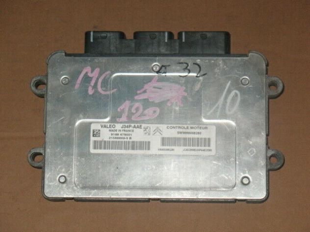 9666498280 ECU CITROEN PEUGIOT VALEO J34P-AAE SW 9666498280 HW 9655883280