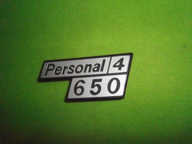 Scritta logo targhetta posteriore Fiat 126 personal 4 650 NUOVA - Foto 3
