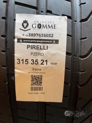 2 gomme 315 35 21 pirelli a3157 - Foto 2