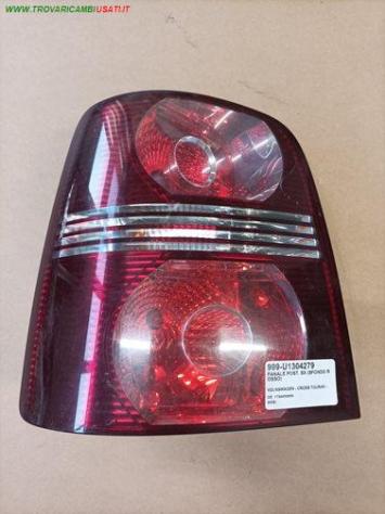 FANALE POST. SX (SFONDO ROSSO) 999-U1304279 Parti elettriche  Fanaleria  Fanali  Fanale post. sx. VOLKSWAGEN - CROSS TOURAN - 2007  2010, VOLKSWAGEN -