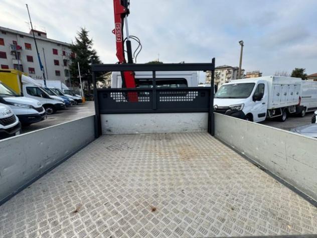 FIAT DUCATO 2.3 E6 DOPPIA CABINA GRU+CASSSONE rif. 23414857 - Foto 8