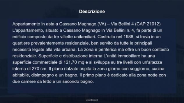 Immobile in asta di 121 m², box auto doppio in vendita a Cassano Magnago - Foto 11