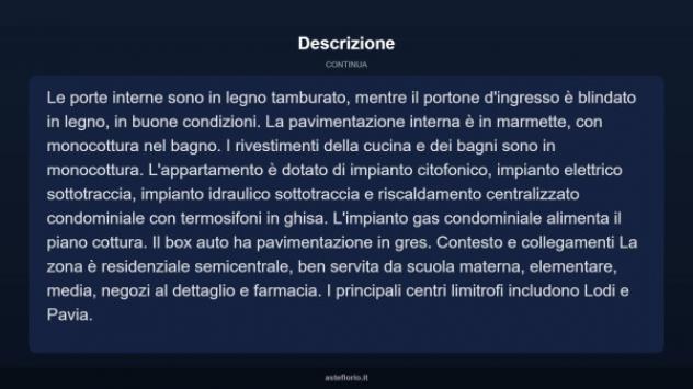 Immobile in asta di 117 m² con più di 5 locali e box auto in vendita a Sant'Angelo Lodigiano - Foto 15