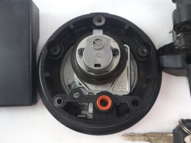 YAMAHA MT-07 1XBW82500300 KIT CHIAVE BLOCCHETTO ACCENSIONE 14 - 16 KEY LOCK ECU KIT 1XB8591A40 - Foto 7