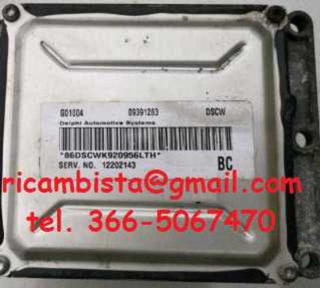09391283 Opel Astra centralina motore